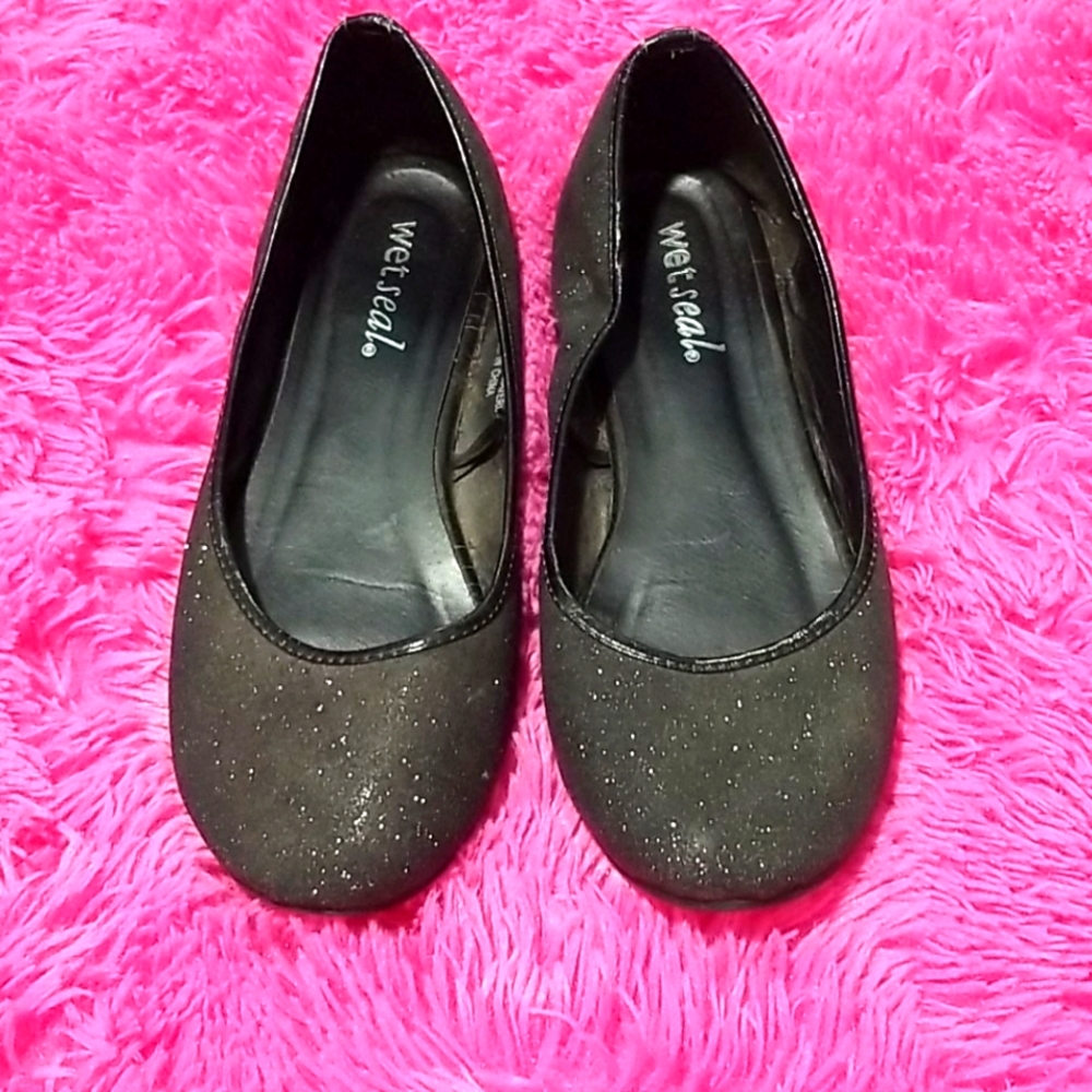 Sparkly flats